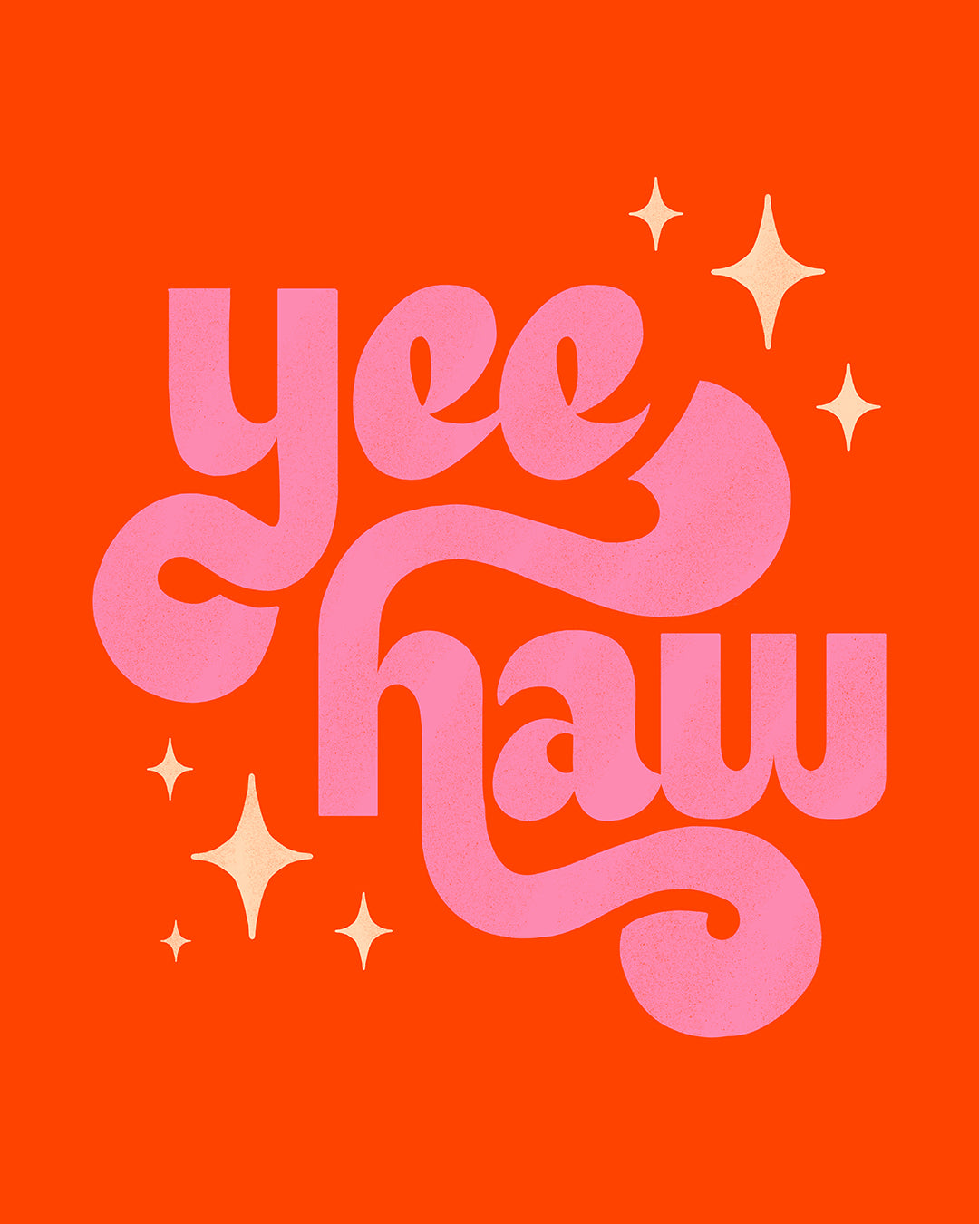 Yee Haw Print