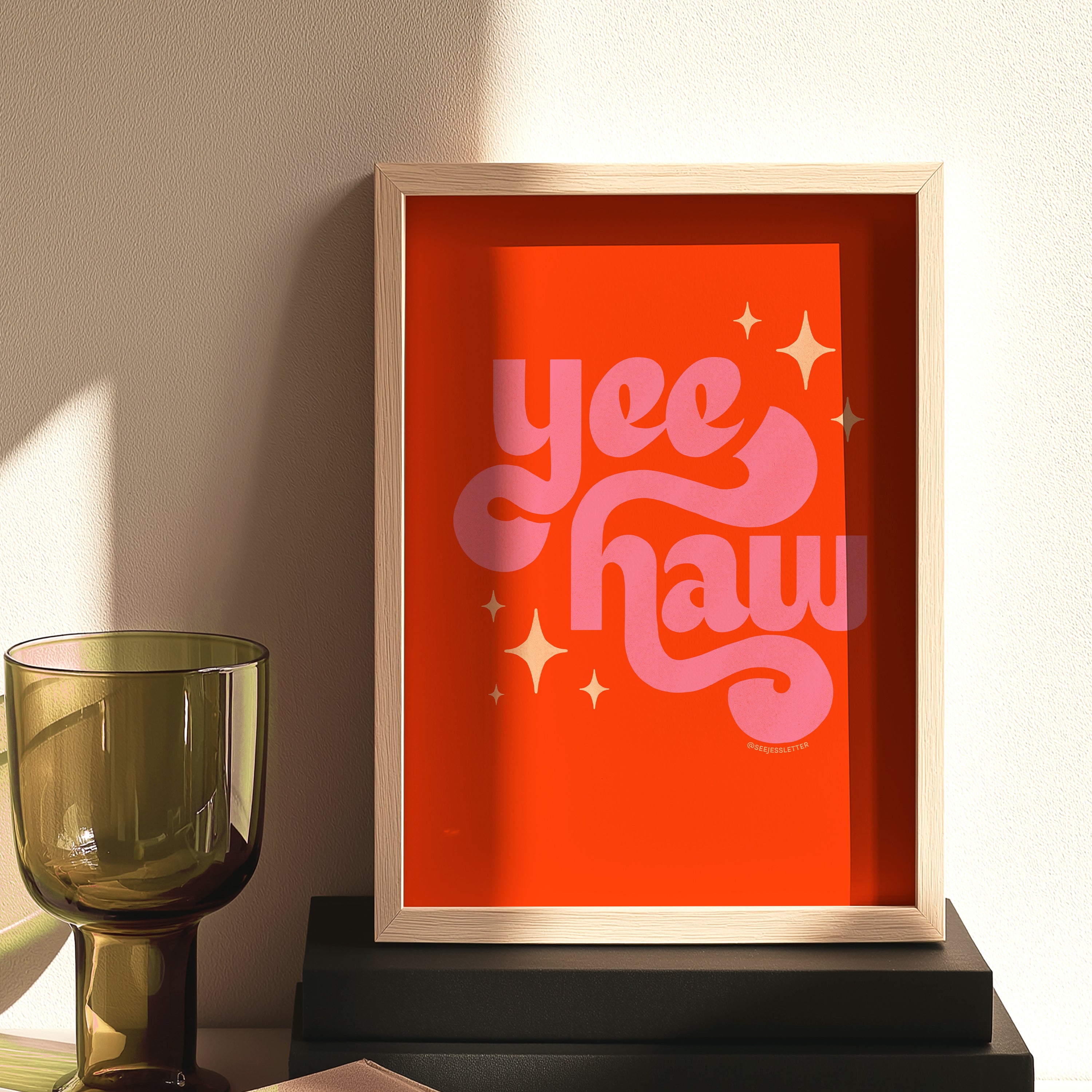 Yee Haw Print