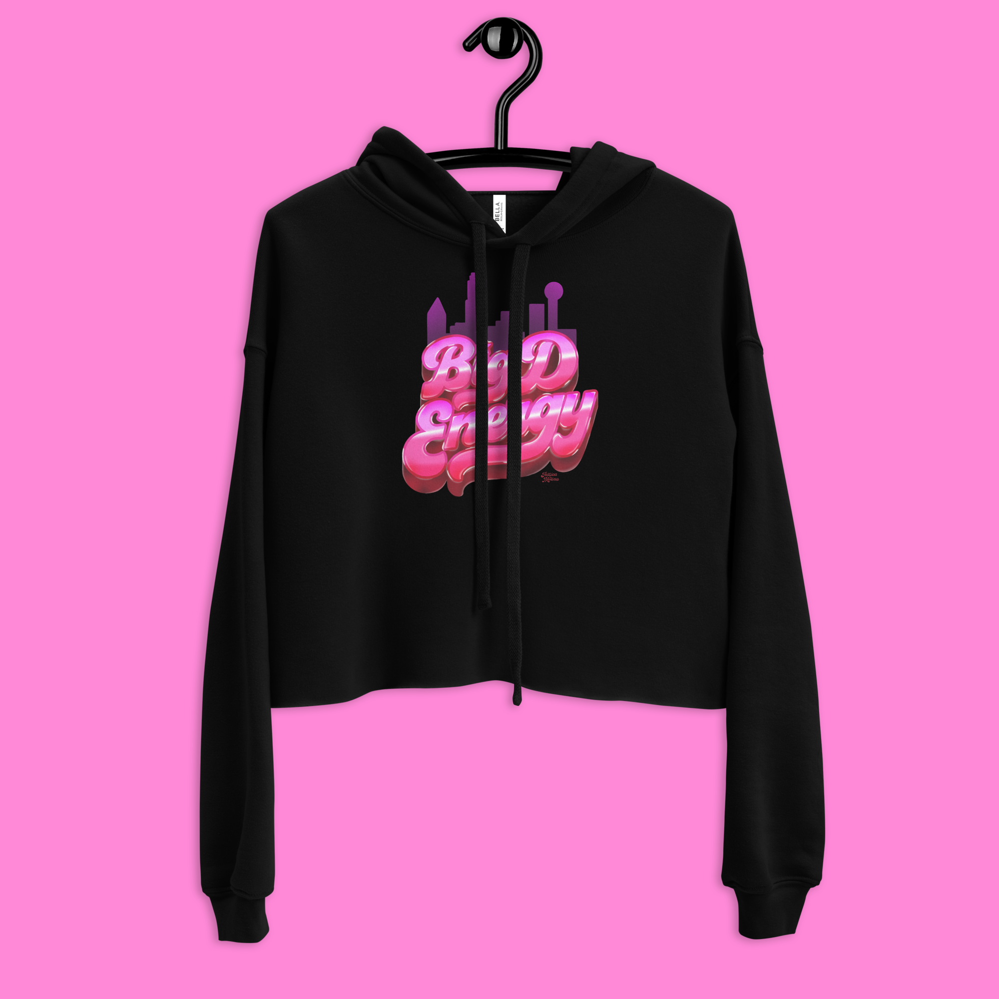 Big D Energy Cropped Hoodie