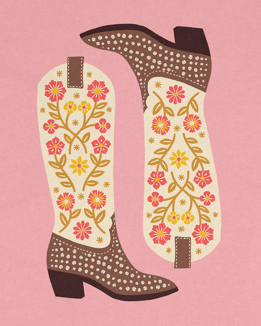 Cowgirl Boots Graphic Tee