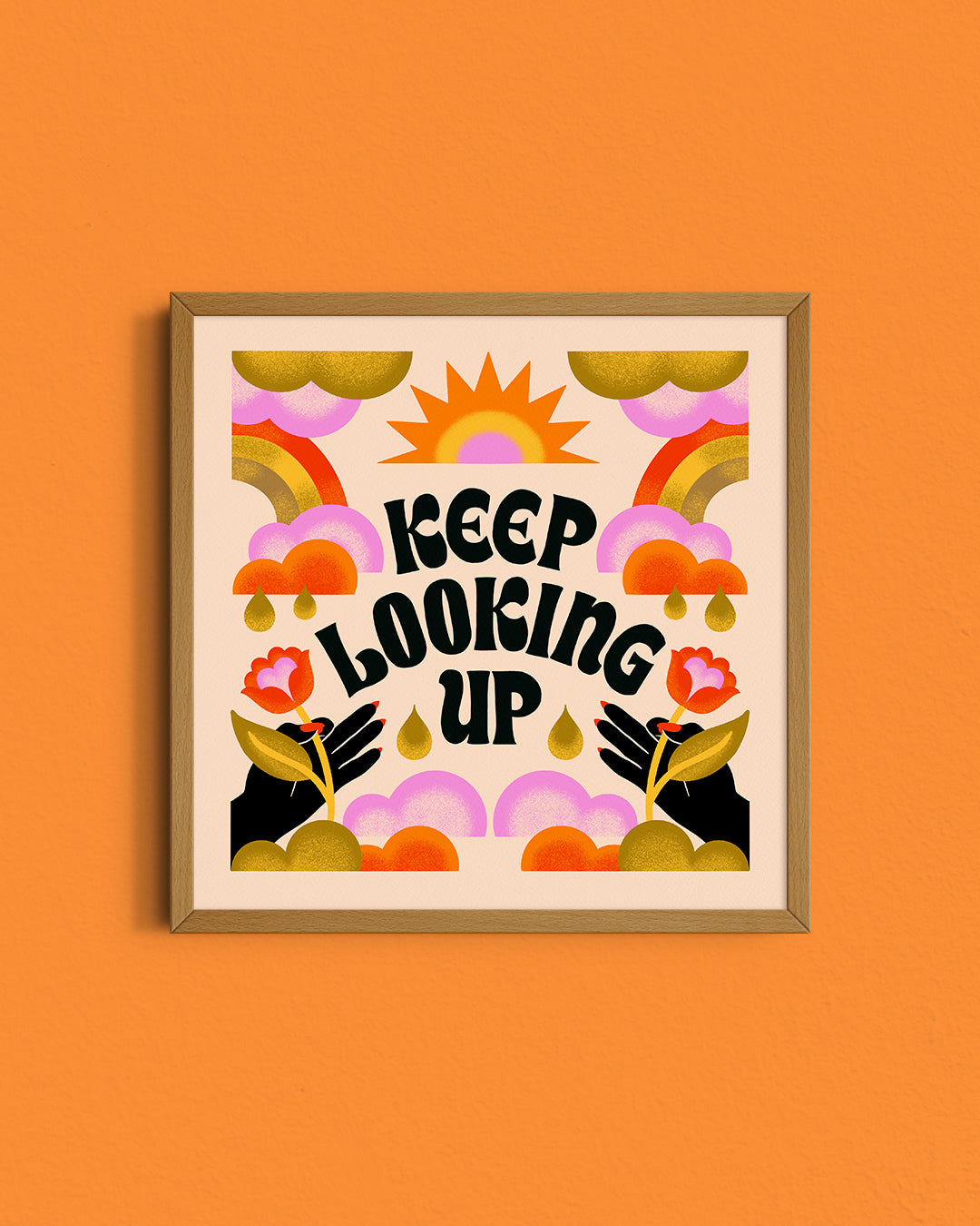 Keep Looking Up Print